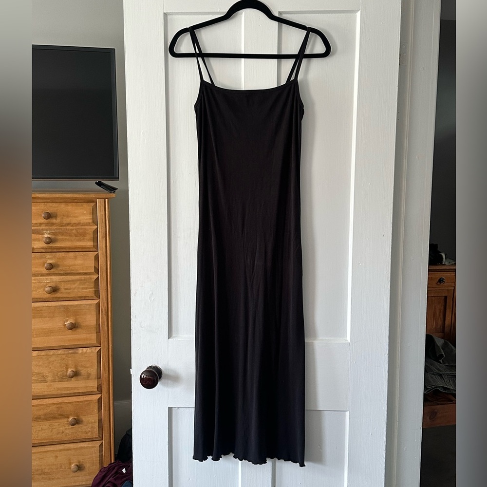 RVCA Black ribbed dress 🌺🖤